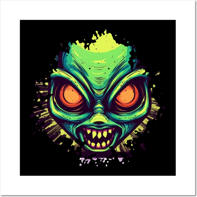 Aliens Wall Art by Pixy Official